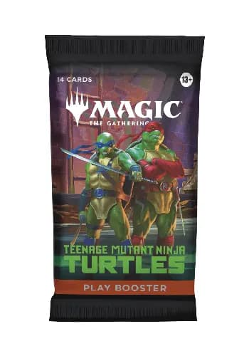 Booster Avulso - Teenage Mutant Ninja Turtles - Booster de Jogo