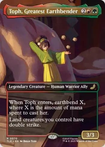 Toph, Maior Dobradora de Terra